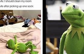 Image result for Kermit the Frog Meme QR Cookie Monster