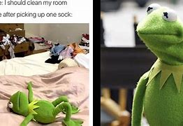Image result for Stuffed Animal Kermit Memes