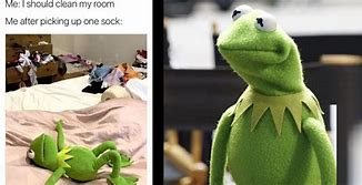 Image result for Kermit Meme Lying