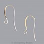 Image result for 14K Solid Gold Earring Hooks