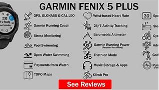 Image result for Garmin Fenix 5 Plus Size