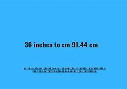 Image result for 36 Inch in Cm
