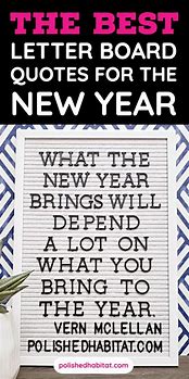 Image result for Letter Board Quotes for New Year Funny