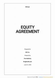 Image result for Equity Agreement Form