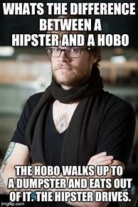 Image result for Hipster Burger Restaurant Meme