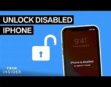 Image result for How to Unlock Disabled iPhone SE