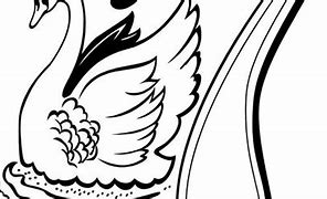 Image result for 7 Swans a Swimming Coloring Page
