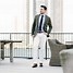 Image result for Combinacion Pantalon Blanco Hombre