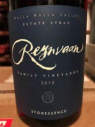 Image result for Reynvaan Family Syrah Stonessence