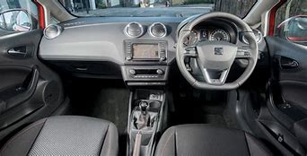 Image result for 20120 Seat Ibiza Blue Interior