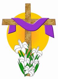 Image result for Easter Cross and Flowers Clip Art