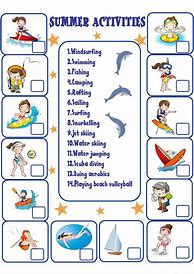 Image result for ESL Activity Worksheets for Kids