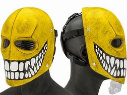 Image result for Smiling Metal Mask