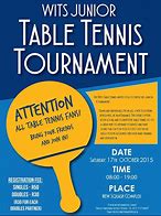 Image result for Table Tennis Tournament Invitation Templates