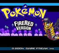 Image result for Pokemon Fire Red Custom Title Screen