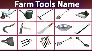 Image result for Farm Tools