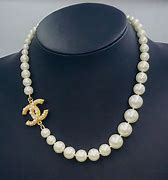 Image result for Vintage Chanel Pearl Necklace