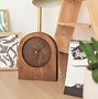 Image result for Wood Table Clock