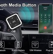 Bluetooth オーディオ アダプター バイク バイク カー ワイヤレス Bluetooth リモート コントローラー ステアリング ホイール メディア ボタン Ipx4 防水 Os X 用 Android 用 に対する画像結果.サイズ: 180 x 185。ソース: www.amazon.co.jp
