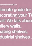Image result for Television Wall