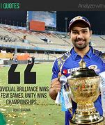 Image result for Rohit Sharma Quotes