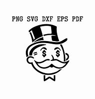 Image result for Monopoly Man Stencil
