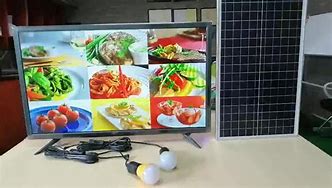 Image result for Solar Power TV