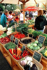 Image result for Local Farmers Market Promotional Stand