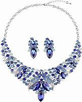 Image result for Royal Blue Jewelry Set