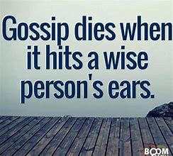Image result for Don't Gossip Quotes
