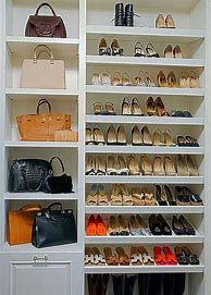 Image result for Shoe Rack in Closet Ideas