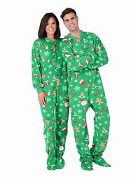 Image result for Fun Adult Footed Pajamas