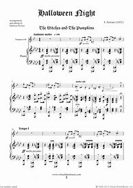 Image result for Halloween Trumpet Sheet Music