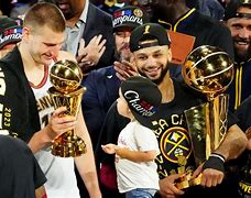 Image result for NBA Trophy with Nuggets