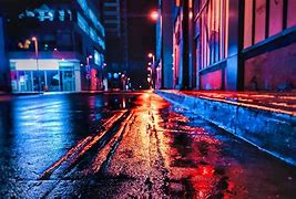 Image result for Neon City at Night