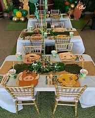 Image result for Lion King Kid Birthday Party