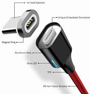 Image result for USB Charging Cable with Magnetic Connection