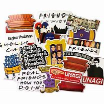 Image result for Friends Laptop Stickers