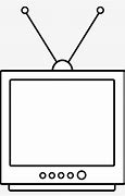 Image result for TV Clip Art Black and White