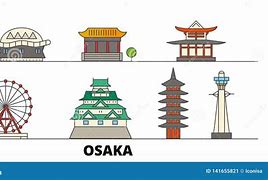 Image result for Osaka Areas