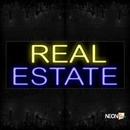 Image result for Neon Real Estate Signs