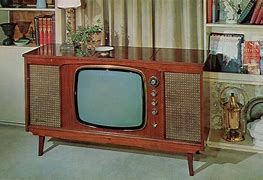 Image result for Console TV 60s