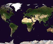 Image result for World Map. Satellite View