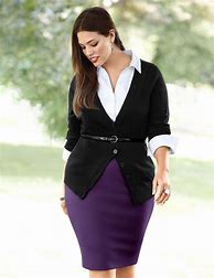 Image result for Plus Size Business Women