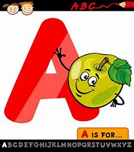 Image result for Letters of Apple Cartoon
