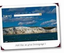 Image result for Bing Homepage Windows 7