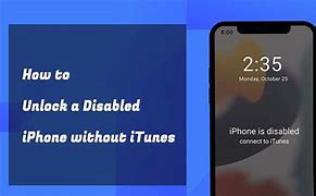 Image result for How to Unlock a iPhone That Is Disabled