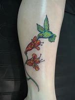 Image result for Trumpet Vine Tattoo