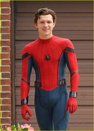 Image result for Tom Holland in Spider-Man Suit