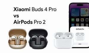 Image result for Redmi Buds 4 Pro vs Air Pods Pro 2